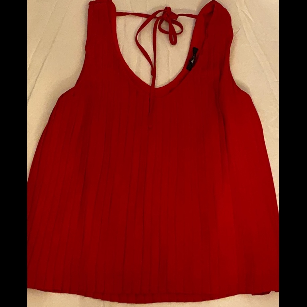 Red dressy shirt